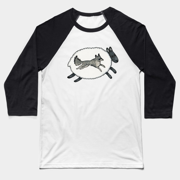 Disguise Baseball T-Shirt by Sophie Corrigan